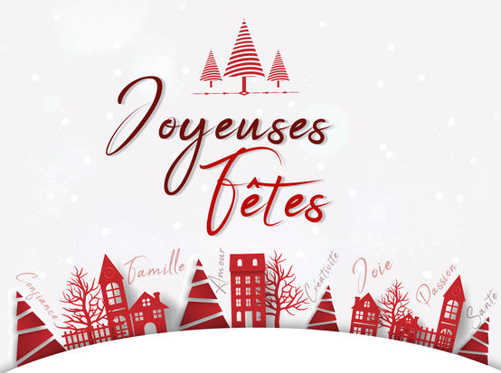 Joyeuses fêtes de fin d'année